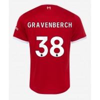 Camisa de Futebol Liverpool Ryan Gravenberch #38 Equipamento Principal 2023-24 Manga Curta